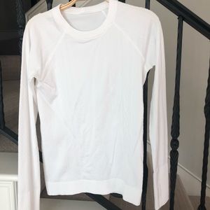 Lululemon Less Rest Cardigan white 10